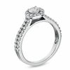 CT. T.W. Certified Canadian Diamond Framed Engagement Ring in 14K White Gold (I/I1