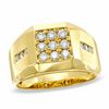 Men's 0.75 CT. T.W. Diamond Die Ring in 10K Gold