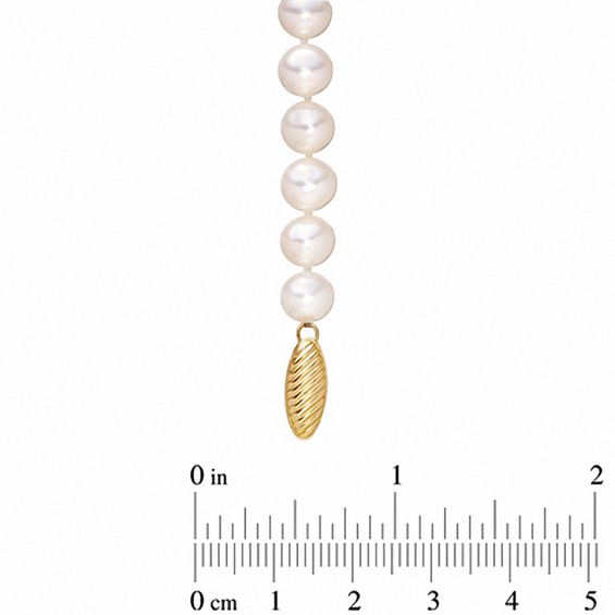 Honora 7.0-8.0mm Freshwater Cultured Pearl Strand-18"