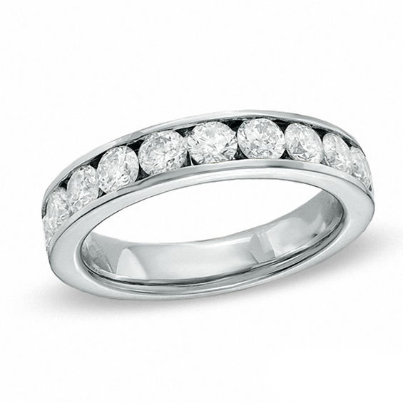 1.00 CT. T.W. Canadian Certified Diamond Channel Band in 14K