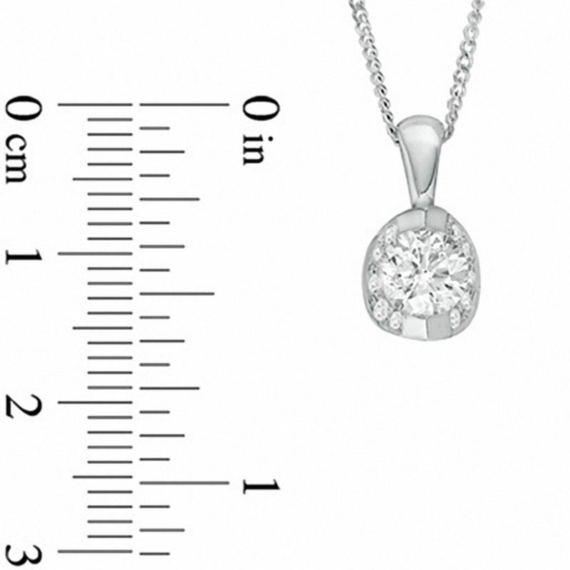 omega necklace with pendant