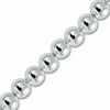 Thumbnail Image 0 of 8.0mm Bead Bracelet in Sterling Silver - 7.5"