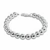 Thumbnail Image 1 of 8.0mm Bead Bracelet in Sterling Silver - 7.5"