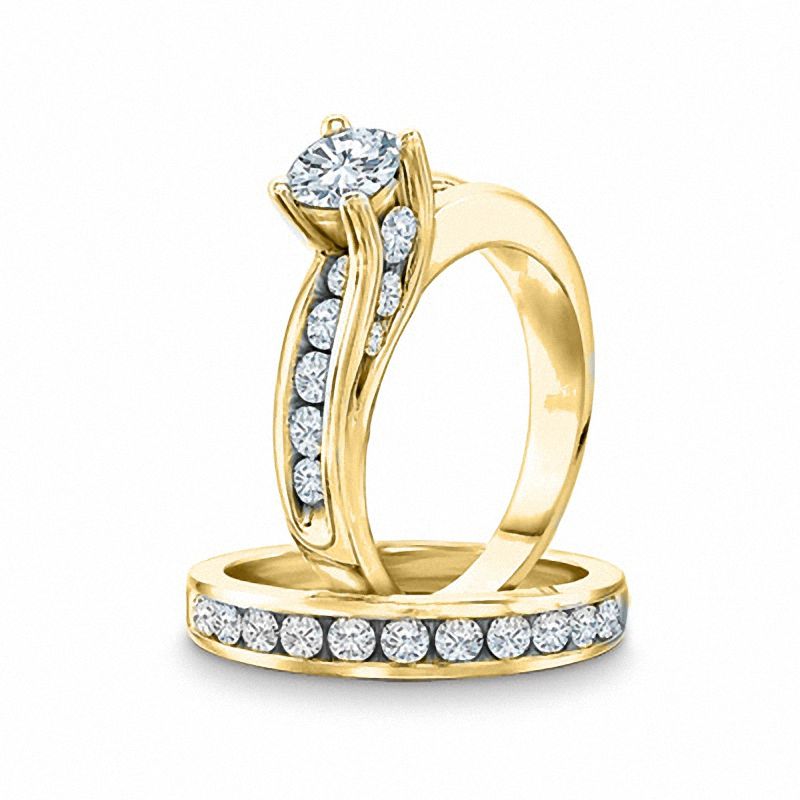 2.00 CT. T.W. Diamond Bridal Set in 14K Gold