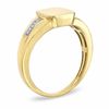 Thumbnail Image 1 of Men's Diamond Accent Signet Ring in 10K Gold
