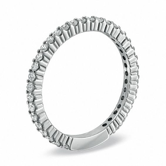 0.50 CT. T.W. Diamond Eternity Anniversary Band in 14K White Gold