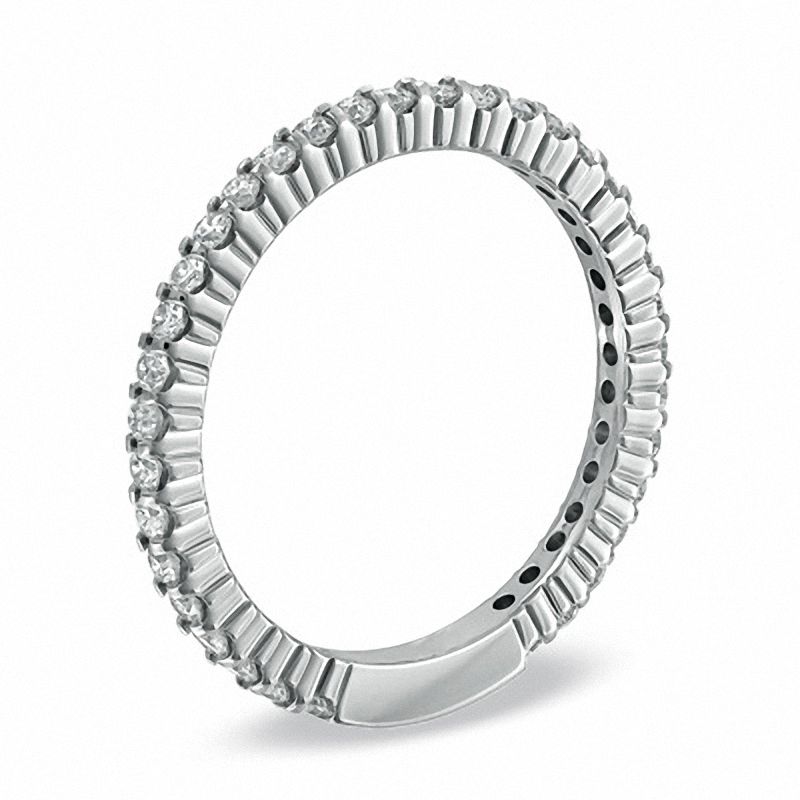 0.50 CT. T.W. Diamond Eternity Anniversary Band in 14K White Gold|Peoples Jewellers