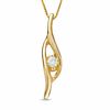 Thumbnail Image 0 of Sirena™ Diamond Accent Bypass Pendant in 10K Gold