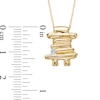 Certified Canadian Diamond Accent Certified Inukshuk Pendant in 10K Gold