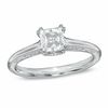 Thumbnail Image 0 of 0.75 CT. T.W. Certified Princess-Cut Diamond Engagement Ring in 14K White Gold