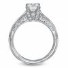 Thumbnail Image 1 of 0.75 CT. T.W. Certified Princess-Cut Diamond Engagement Ring in 14K White Gold