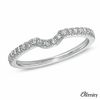 Thumbnail Image 0 of For Eternity 0.25 CT. T.W. Diamond Contour Wedding Band in 14K White Gold