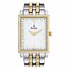 Thumbnail Image 0 of Men's Bulova Two-Tone Watch with Tonneau White Dial (Model: 98A115)