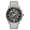 Thumbnail Image 1 of Men's Citizen Eco-Drive® Perpetual A-T Chronograph Watch with Black Dial (Model: AT4008-51E)