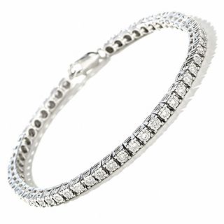 CT. T.W. Diamond Tennis Bracelet in Sterling Silver