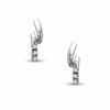 Thumbnail Image 0 of Diamond Accent Line Drop Earrings in 10K White Gold