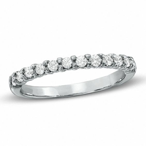 0.50 CT. T.W. Diamond Band in 10K White Gold