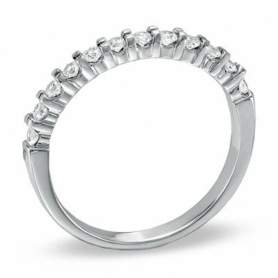 0.50 CT. T.W. Diamond Band in 10K White Gold