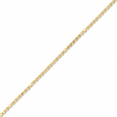 Heart Link Bracelet in 10K Gold