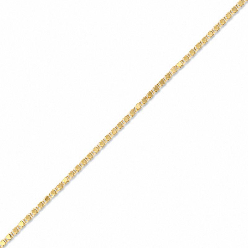 Heart Link Bracelet in 10K Gold
