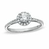 0.50 CT. T.W. Diamond Framed Engagement Ring in 14K White Gold