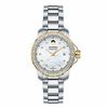 Thumbnail Image 0 of Ladies' Movado Series 800 Diamond Accent Watch with Mother-of-Pearl Dial (Model: 2600121)