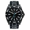 Thumbnail Image 0 of Men's Bulova Precisionist Champlain Black IP Watch with Black Carbon Fibre Dial (Model: 98B153)