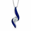 Thumbnail Image 1 of Sirena™ Jeans 0.12 CT. Diamond Pendant in 14K White Gold