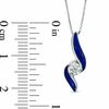 Thumbnail Image 2 of Sirena™ Jeans 0.12 CT. Diamond Pendant in 14K White Gold