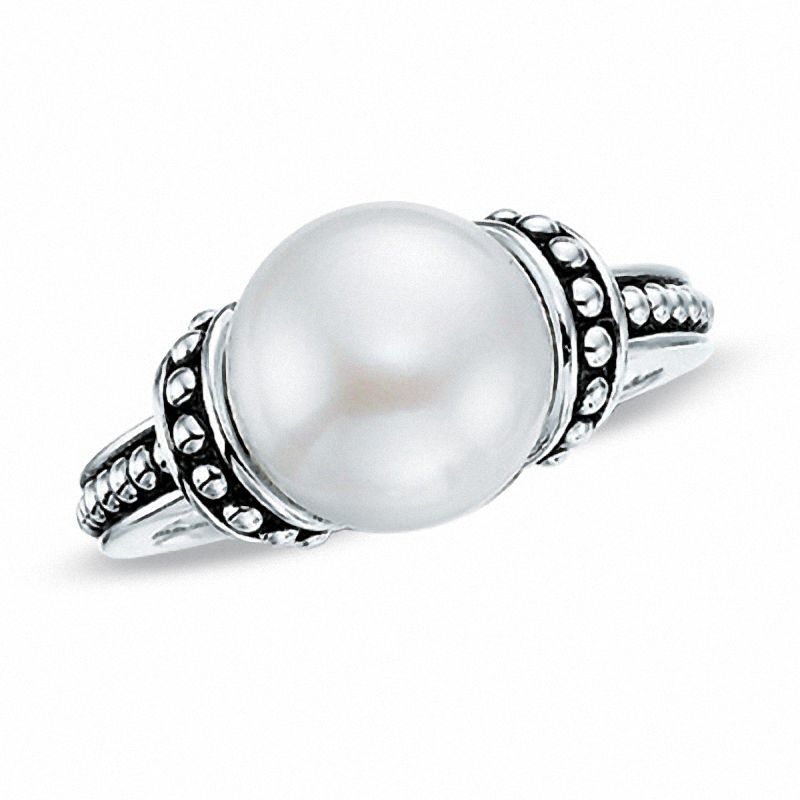 Honora 10.5-11.0mm Freshwater Cultured Pearl Ring in Sterling Silver