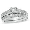 Thumbnail Image 1 of 0.75 CT. T.W. Diamond Bridal Set in 14K White Gold