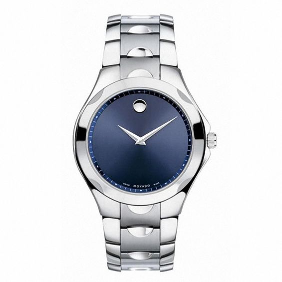 Peoples Jewellers Men s Movado Luno Sport Watch with Round Blue Dial Model 0606380 Yorkdale Mall