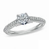 Thumbnail Image 1 of Vera Wang Love Collection 0.95 CT. T.W. Diamond Engagement Ring in 14K White Gold