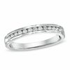 Thumbnail Image 0 of 1.00 CT. T.W. Certified Diamond Anniversary Band in 14K White Gold (I/SI2)