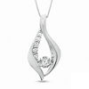 Sirena™ 0.25 CT. T.W. Diamond Pendant in 14K White Gold