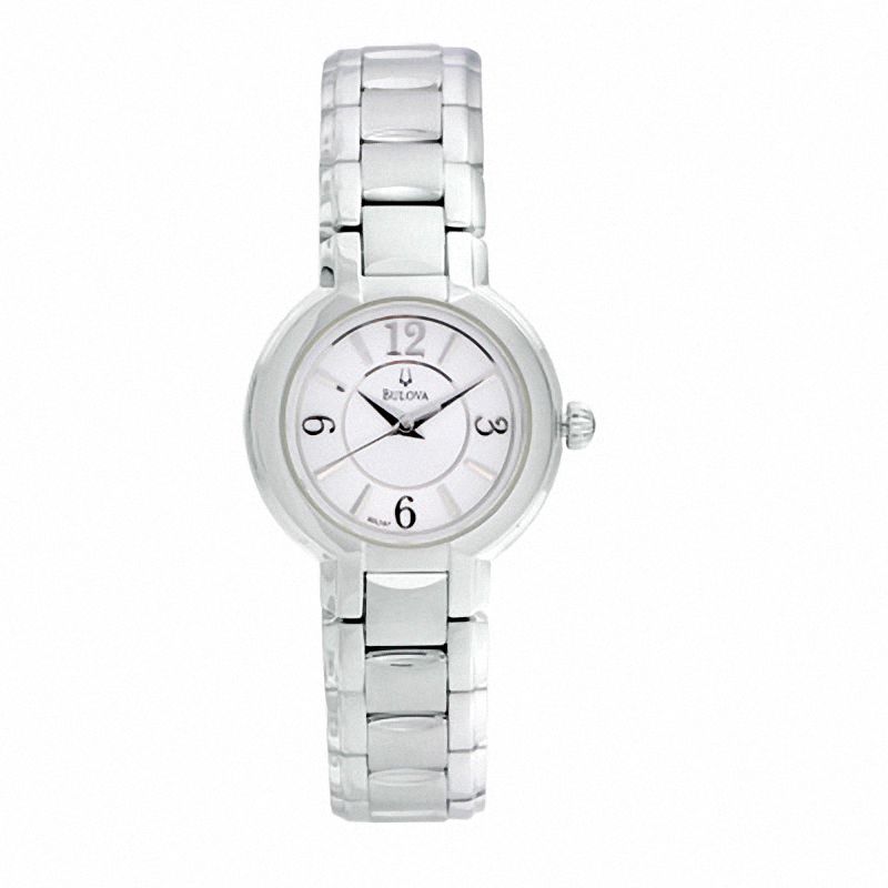 Ladies' Bulova Dress Collection Watch with Silver-Tone Dial (Model: 96L147)