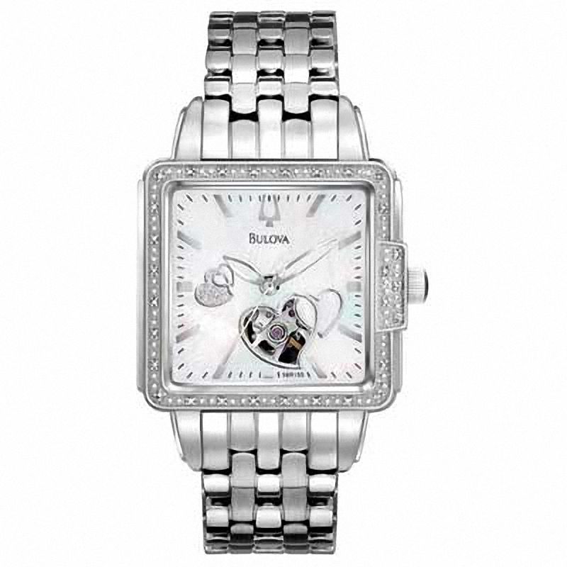 Bulova women's square watch hotsell