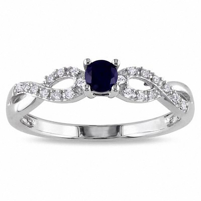 Promise on sale sapphire rings