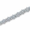 5.00 CT. T.W. Diamond Cluster Starburst Bracelet in 10K White Gold