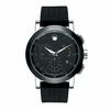 Thumbnail Image 0 of Men's Movado Museum® Chronograph Watch with Black Dial (Model: 0606545)
