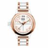 Thumbnail Image 0 of Ladies' ESQ Movado Fusion Two-Tone Interchangeable Strap Watch with White Dial (Model: 07101403)