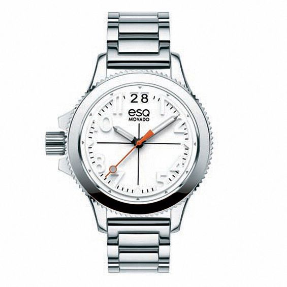 Ladies' ESQ Movado Fusion Interchangeable Straps Watch with White Dial (Model: 07101404)