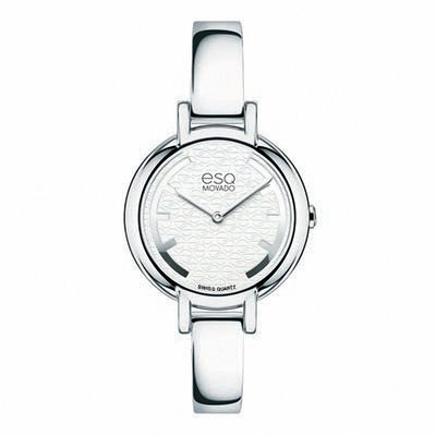 Ladies' ESQ Movado Contempo Bangle Watch with White Dial (Model: 07101391)