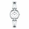 Ladies' ESQ Movado Corbel Diamond Accent Bangle Watch with White Dial (Model: 07101395)