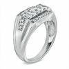 Thumbnail Image 1 of Men's 0.75 T. T.W. Diamond Ring in 10K White Gold