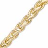 Thumbnail Image 0 of Elegance D'Italia™ Spiga Link Bracelet in Bronze with 14K Gold Plate - 7.75"