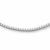 Thumbnail Image 0 of 14K White Gold 063 Gauge Box Chain Necklace - 16"