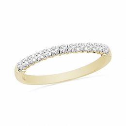 0.25 CT. T.W. Diamond Band in 10K Gold