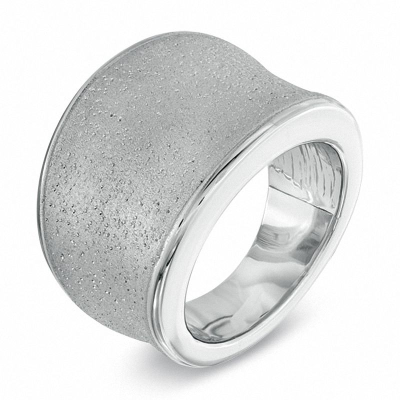 Charles Garnier Bold Cushion Ring in Sterling Silver