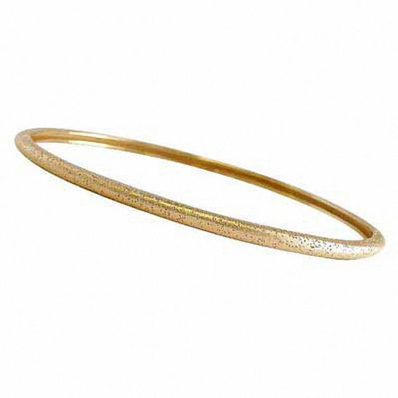 Charles Garnier Stackable Oval Bangle in Sterling Silver with 18K Gold Plate